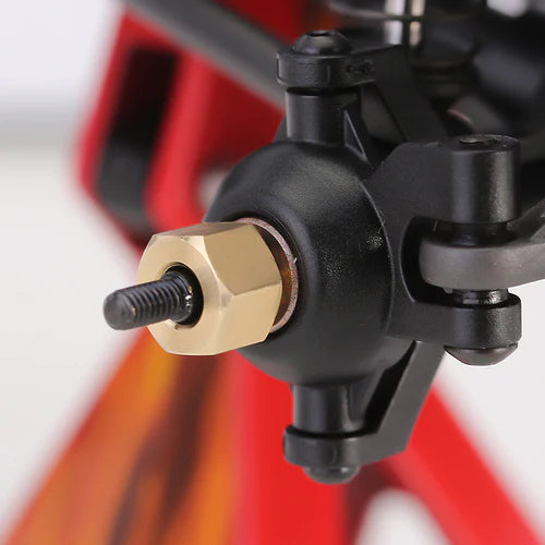 1/18 TRX4M用 真鍮ホイール六角ハブエクステンダー 4 個 5/6/7/10mm