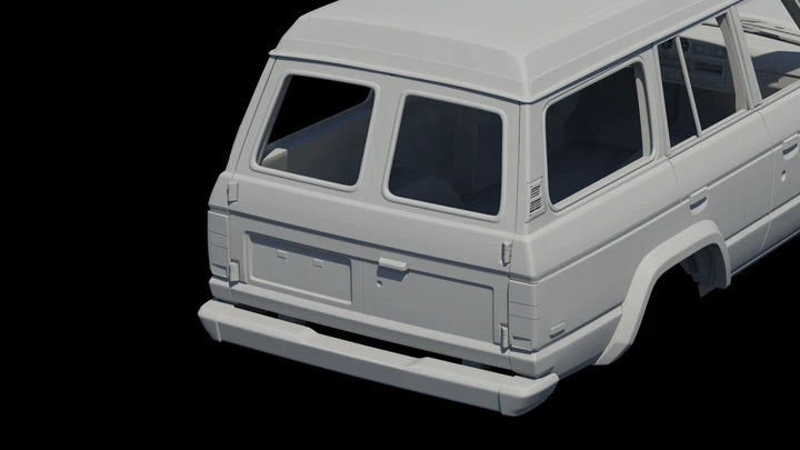 1/10 ランドクルーザー60 FJ60 ボディ組み立てキット