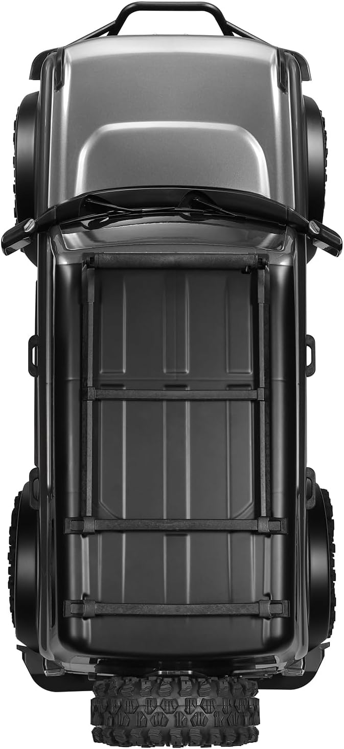 WLtoys 1:10 RCカー CABALLO 4WD オフロード クライミング車両 2.4G リモートコントロール クローラー ブロンコ グレー 104020