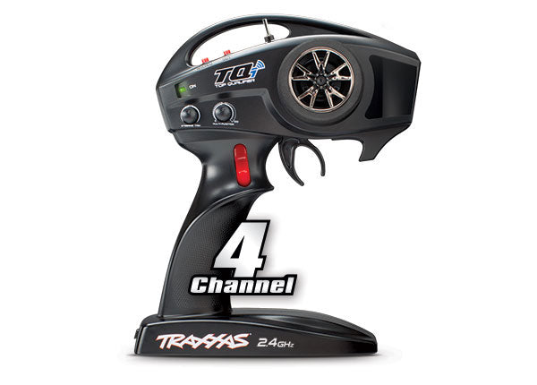 トラクサス TQi 2.4 GHz (4 チャンネル) インテリジェント無線システム ( TSM Traxxas 安定性管理ジャイロ機能付き) 6530X
