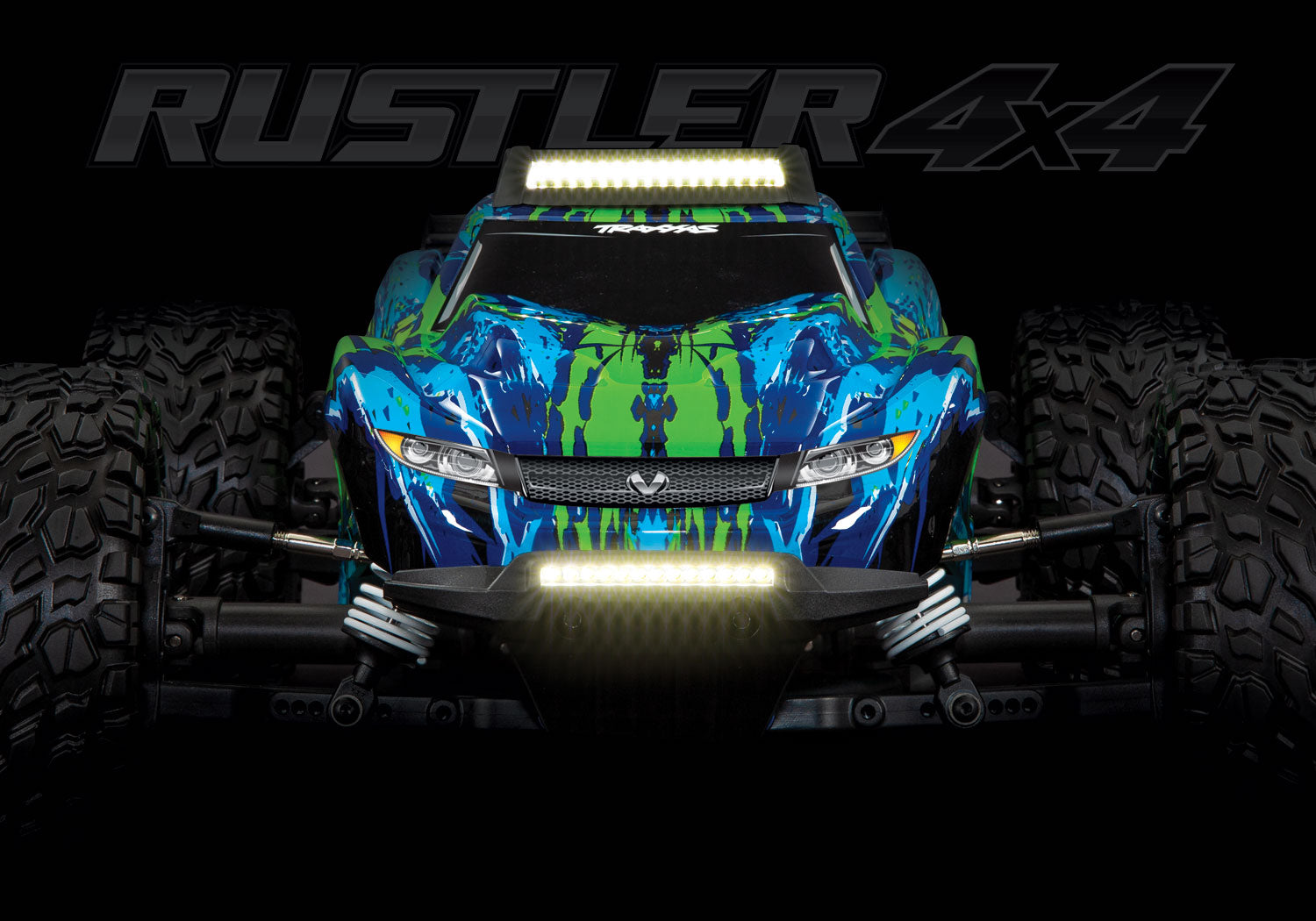 トラクサス Rustler 4X4 LED Light Kit 6795 - RCTRAIL