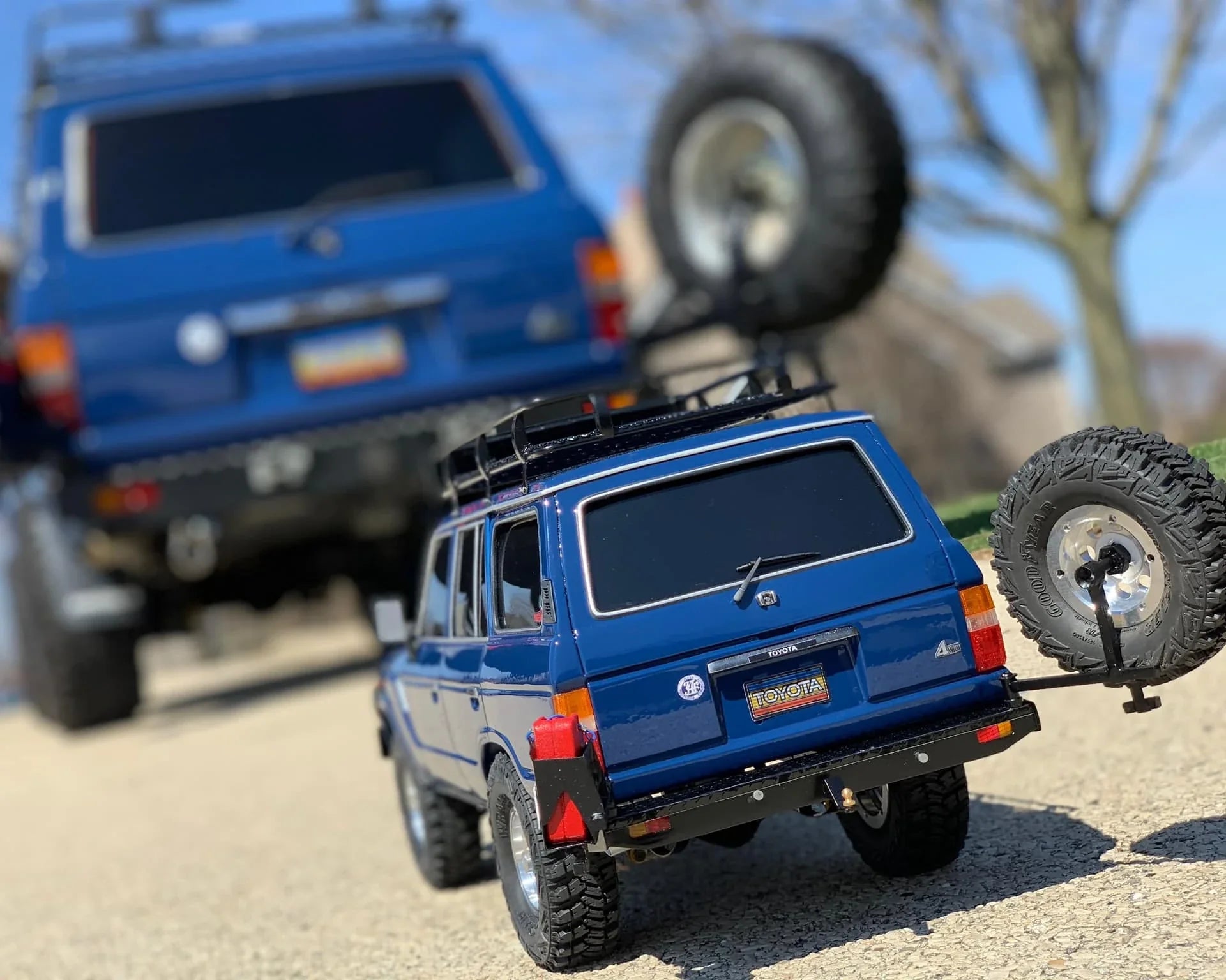 1/10 ランドクルーザー60 FJ60 丸目 ボディ組み立てキット+ 専用ボディ MUSC01 組み立てシャーシキット セット