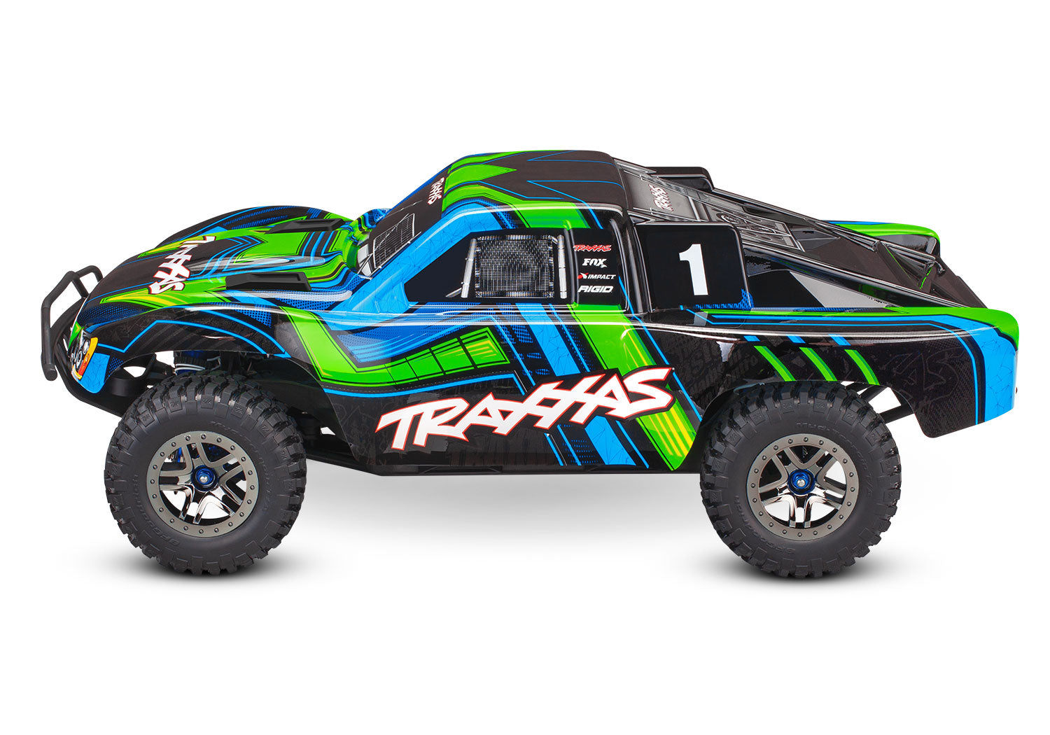 トラクサス スラッシュ 4x4 VXL アルティメット RTR グリーン クリップレスボディ Slash 4X4 Ultimate 68277-4