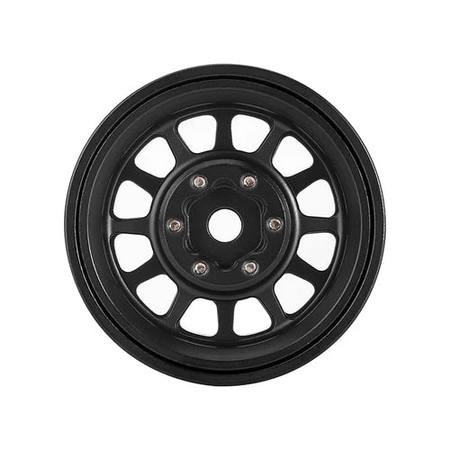 1/18 1/24 RCクローラー用 1.0 Plus 12本スポーク 真鍮ビードロックホイール 42g/個 オフセット -3.75mm 4個 YQW-1101(各色)