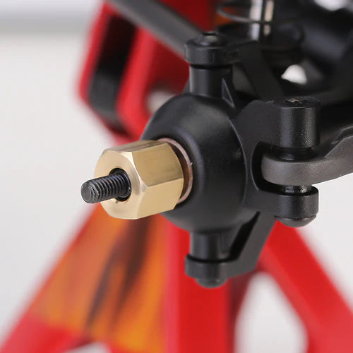 1/18 TRX4M用 真鍮ホイール六角ハブエクステンダー 4 個 5/6/7/10mm