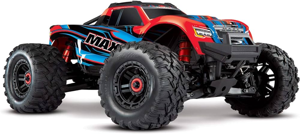 トラクサス 1 / 10 MAXX 4WD モンスタートラック RTR traxxas 89076-4 レッド