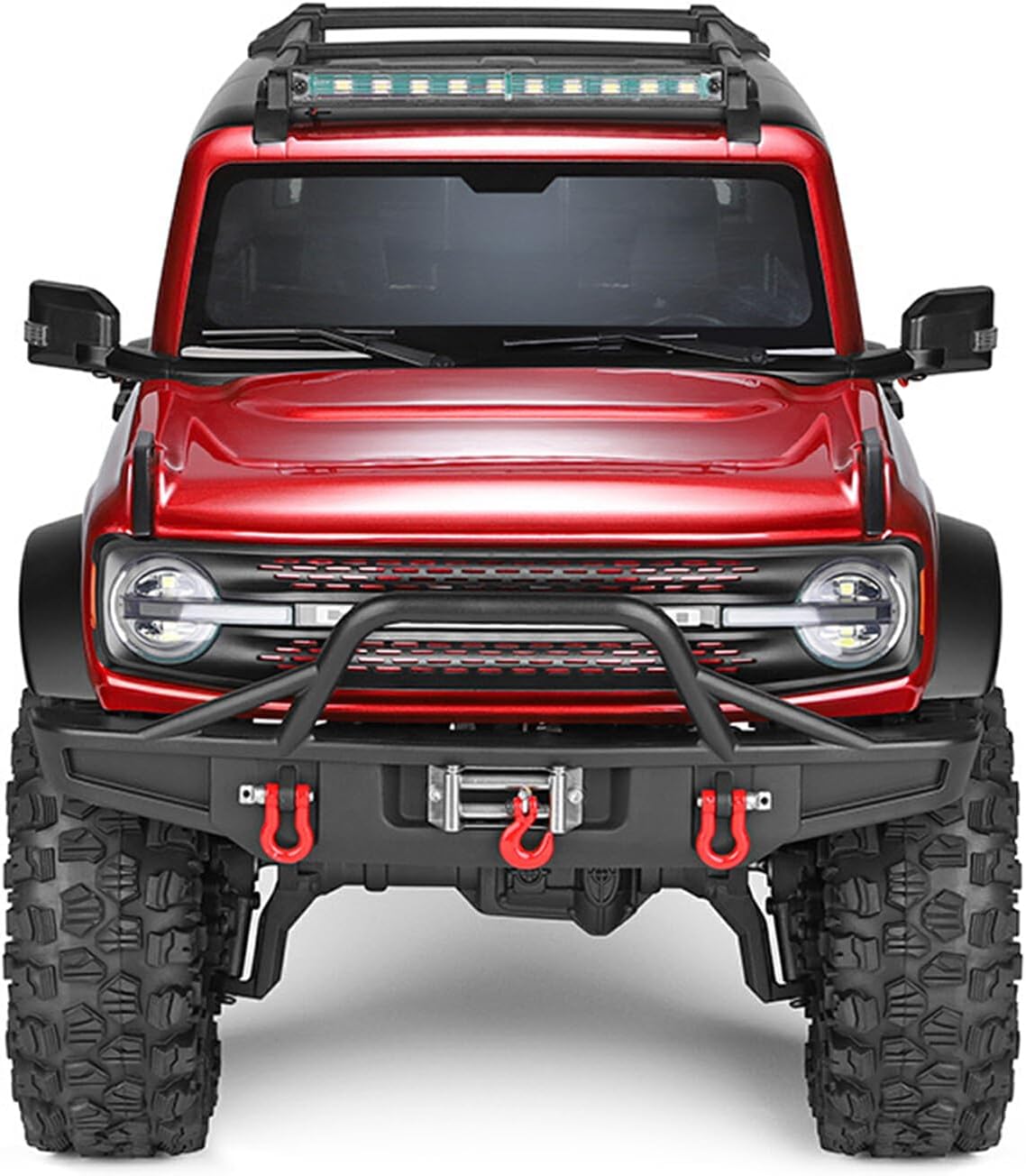 WLtoys 1:10 RCカー CABALLO 4WD オフロード クライミング車両 2.4G リモートコントロール クローラー ブロンコ レッド 104020