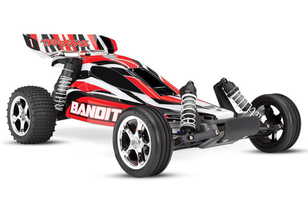 トラクサス Bandit XL-5 1/10 RTR バギー バッテリー・充電器セット XL-5 ESC&TQ2.4GHzプロポ付属 Traxxas 24054-4