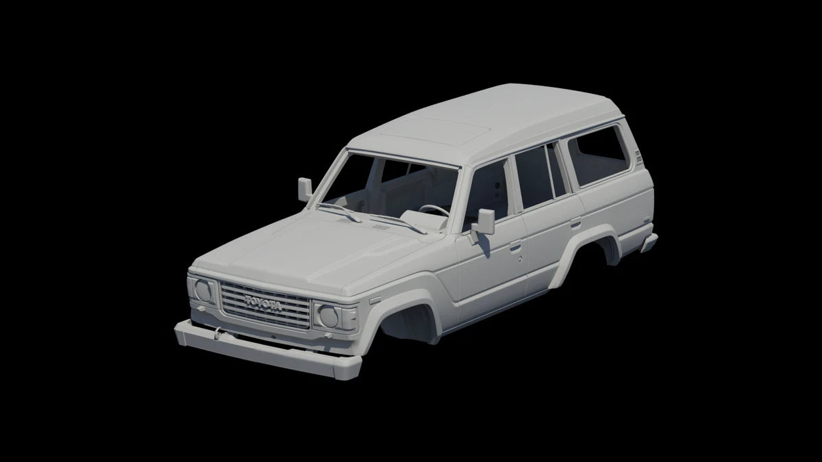 1/10 ランドクルーザー60 FJ60 ボディ組み立てキット