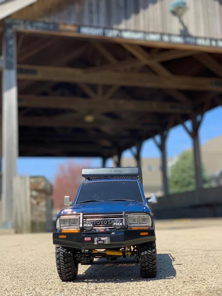 1/10 ランドクルーザー60 FJ60 丸目 ボディ組み立てキット+ 専用ボディ MUSC01 組み立てシャーシキット セット