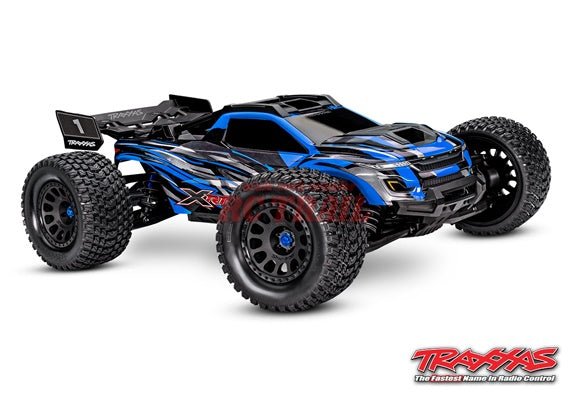 トラクサス 1/5 XRT 8S 4WD ブラシレスESC&モーター モンスタートラック traxxas XRT 8S  78086-4 ブルー