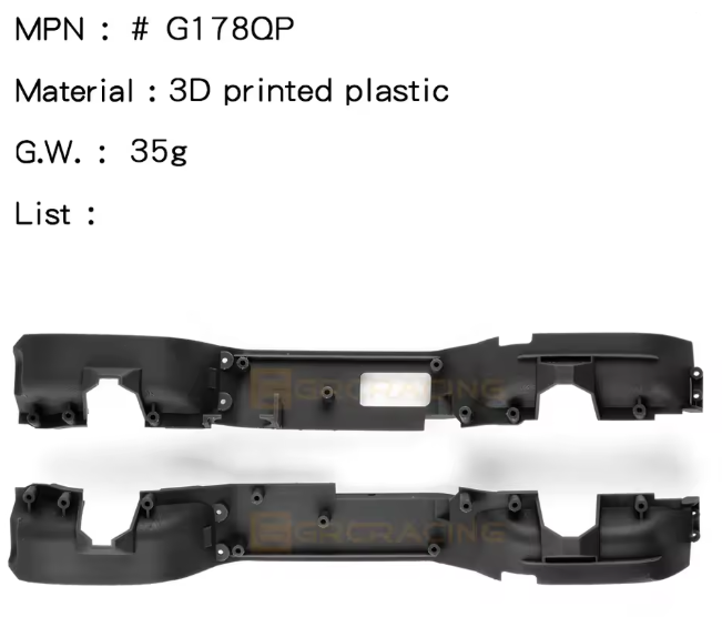 GRC Traxxas TRX-4M ディフェンダー用 3Dプリント フェンダー G178QP - RCTRAIL