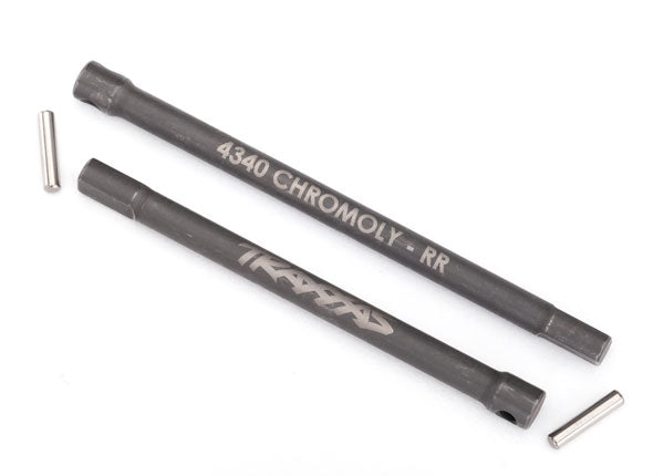 トラクサス アクスル シャフト、リア、ヘビー デューティ (左と右) (#8065 リア ポータル ドライブ入力ギアが必要) 8063