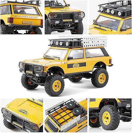 FMS 1:24 FCX24M ランドローバー レンジローバー キャメル トロフィー エディション RTR