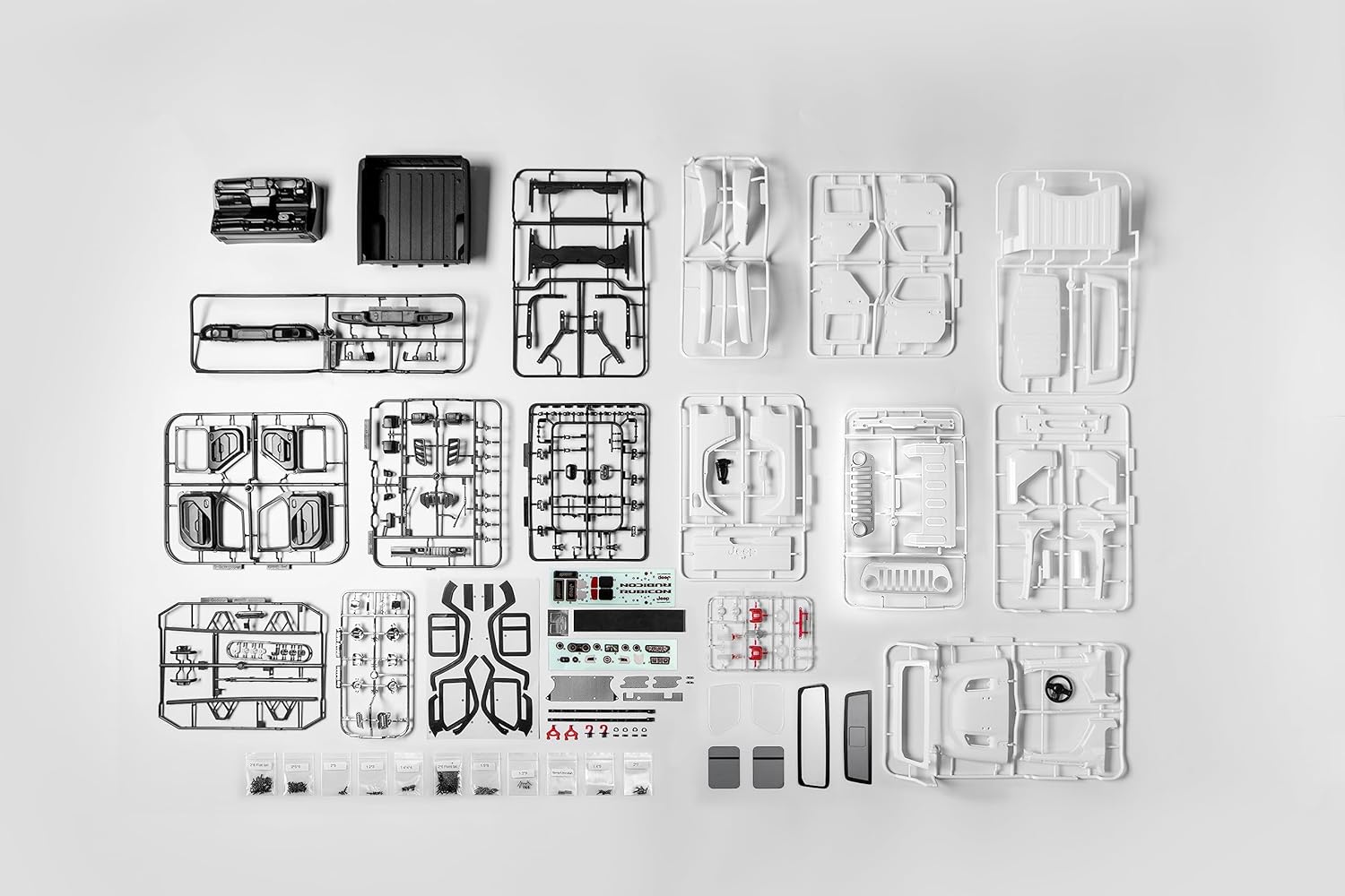 Killerbody Mercury 1/10 Jeep Gladiator Rubicon ハードボディキット