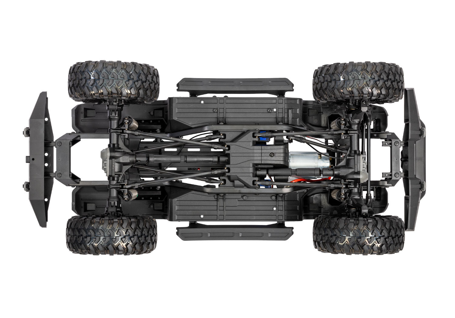 【 トラクサスリンク モジュール 6511 付属 】トラクサス TRX4 ランドローバー ディフェンダーD110 RTR レッド クリップレスボディ 82256-4 - RCTRAIL