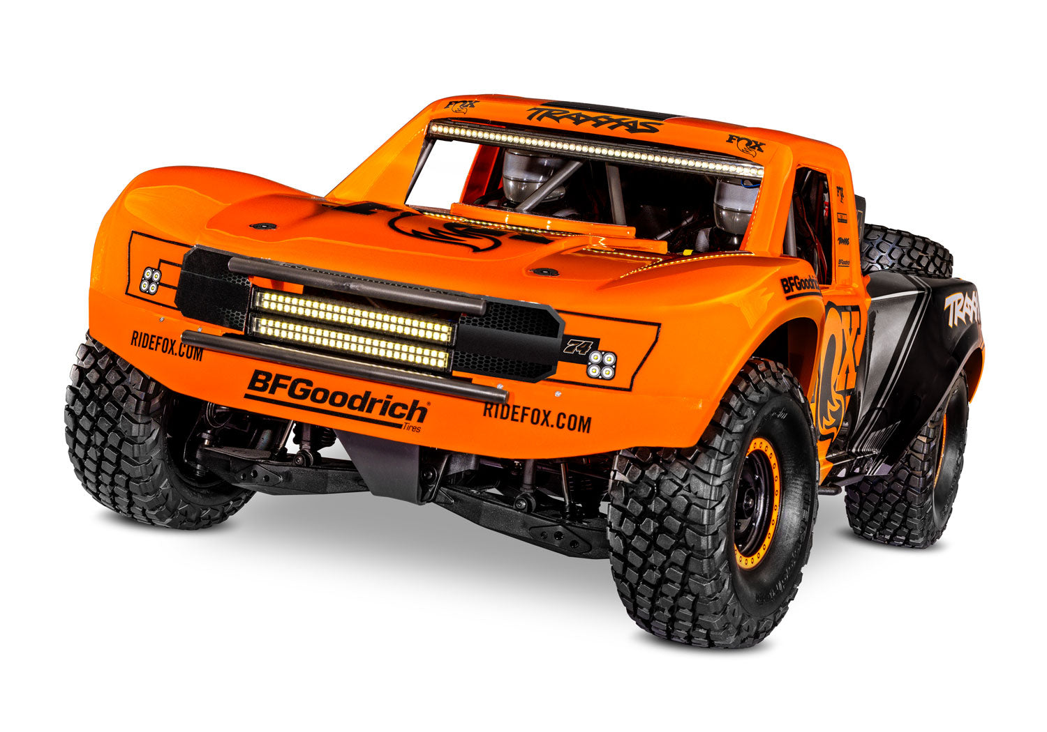 【 トラクサスリンク モジュール 6511 付属 】トラクサス 1/7 アンリミテッドデザートレーサー LEDライト仕様 FOX 85086-4FOX