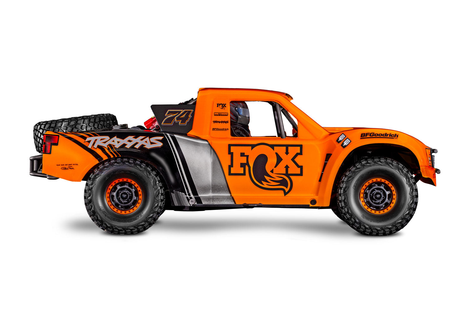 【 トラクサスリンク モジュール 6511 付属 】トラクサス 1/7 アンリミテッドデザートレーサー LEDライト仕様 FOX 85086-4FOX