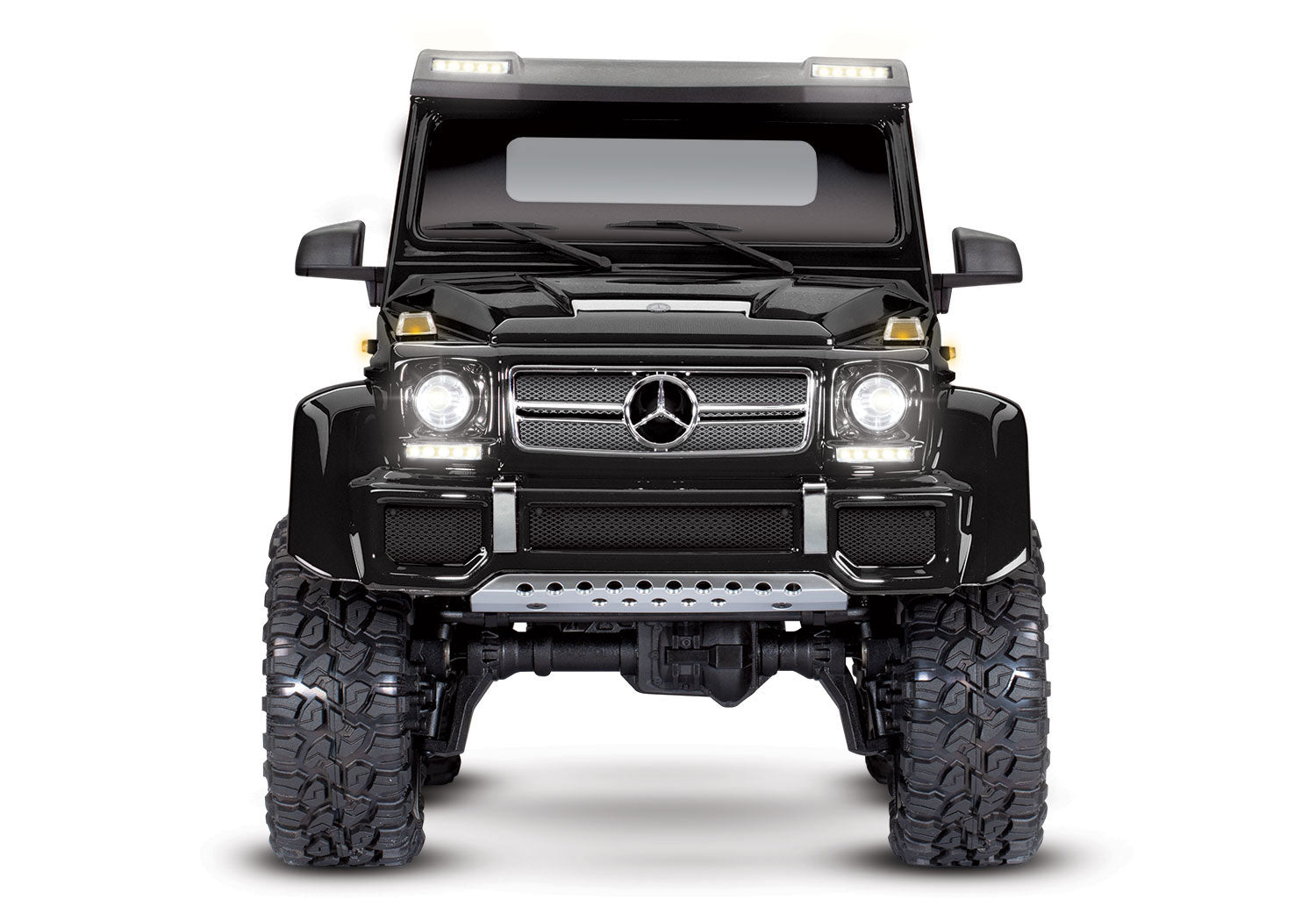 【 トラクサスリンク モジュール 6511 付属 】トラクサス TRX6 メルセデスベンツ G63 6×6 RTR ブラック クリップレスボディ 88296-4 - RCTRAIL