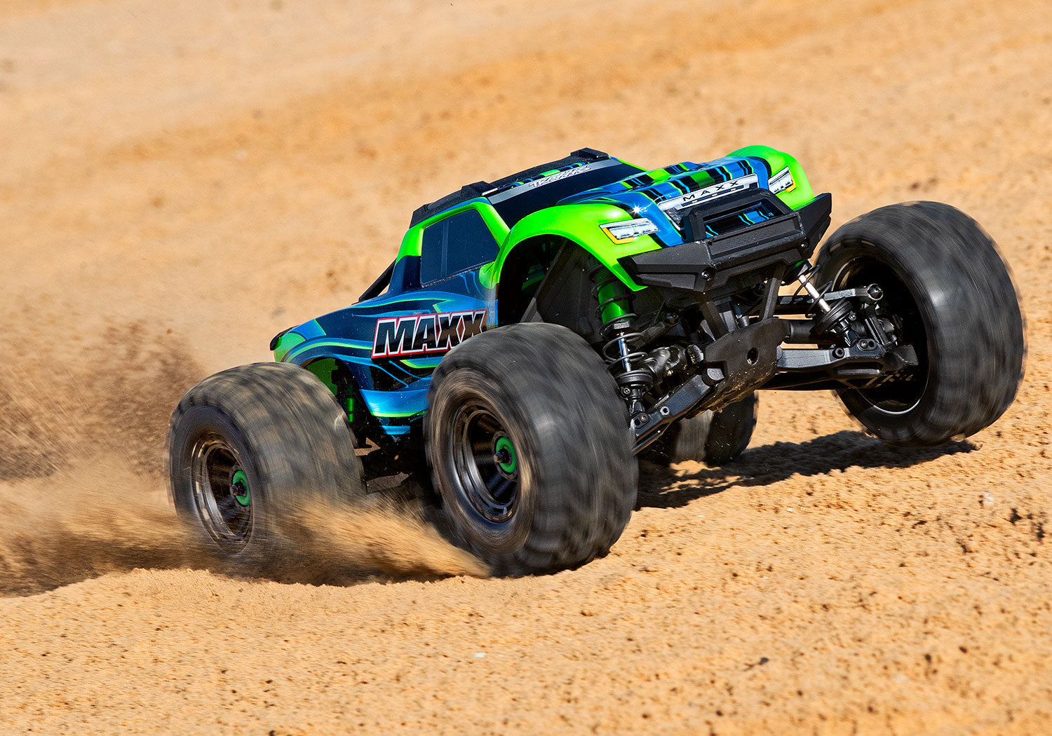 トラクサス 1 / 10 MAXX 4WD モンスタートラック RTR(グリーン) traxxas 89076-4-REDX - RCTRAIL