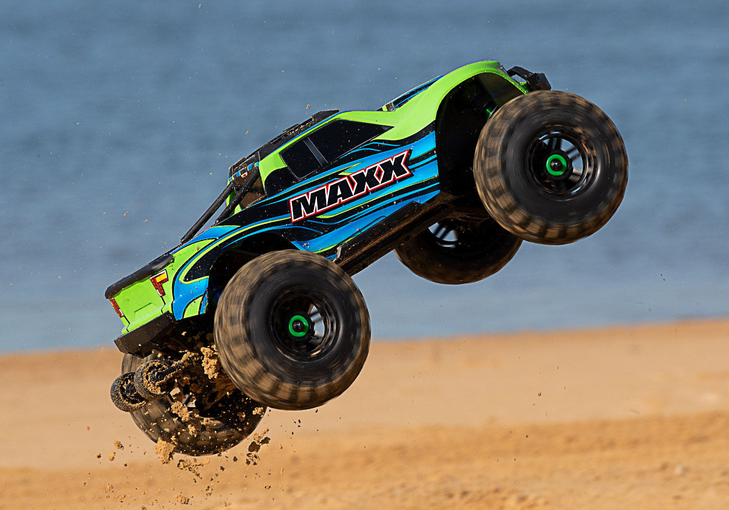 トラクサス 1 / 10 MAXX 4WD モンスタートラック RTR(グリーン) traxxas 89076-4-REDX - RCTRAIL