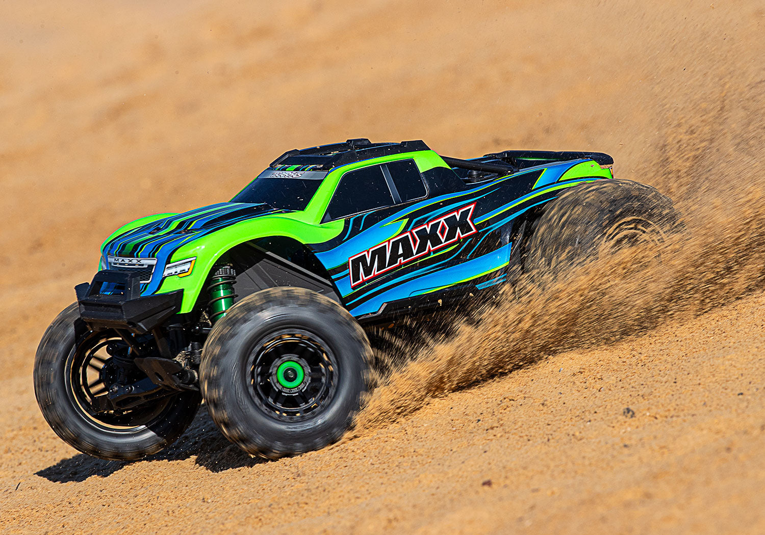 トラクサス 1 / 10 MAXX 4WD モンスタートラック RTR(グリーン) traxxas 89076-4-REDX - RCTRAIL