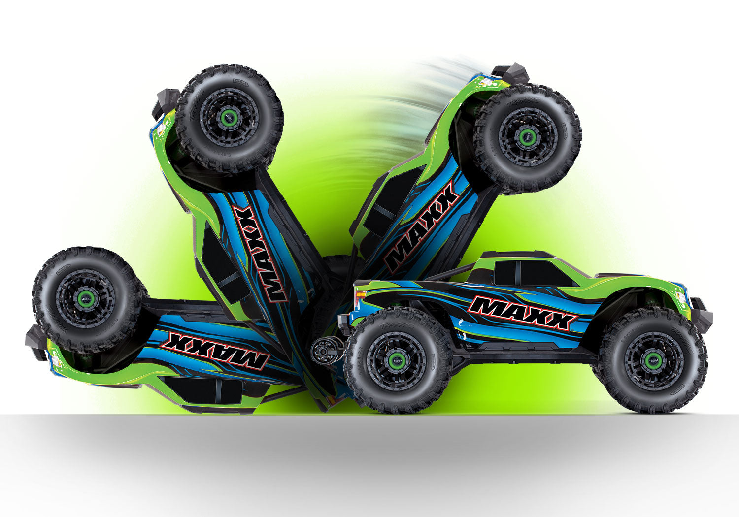 トラクサス 1 / 10 MAXX 4WD モンスタートラック RTR(グリーン) traxxas 89076-4-REDX - RCTRAIL