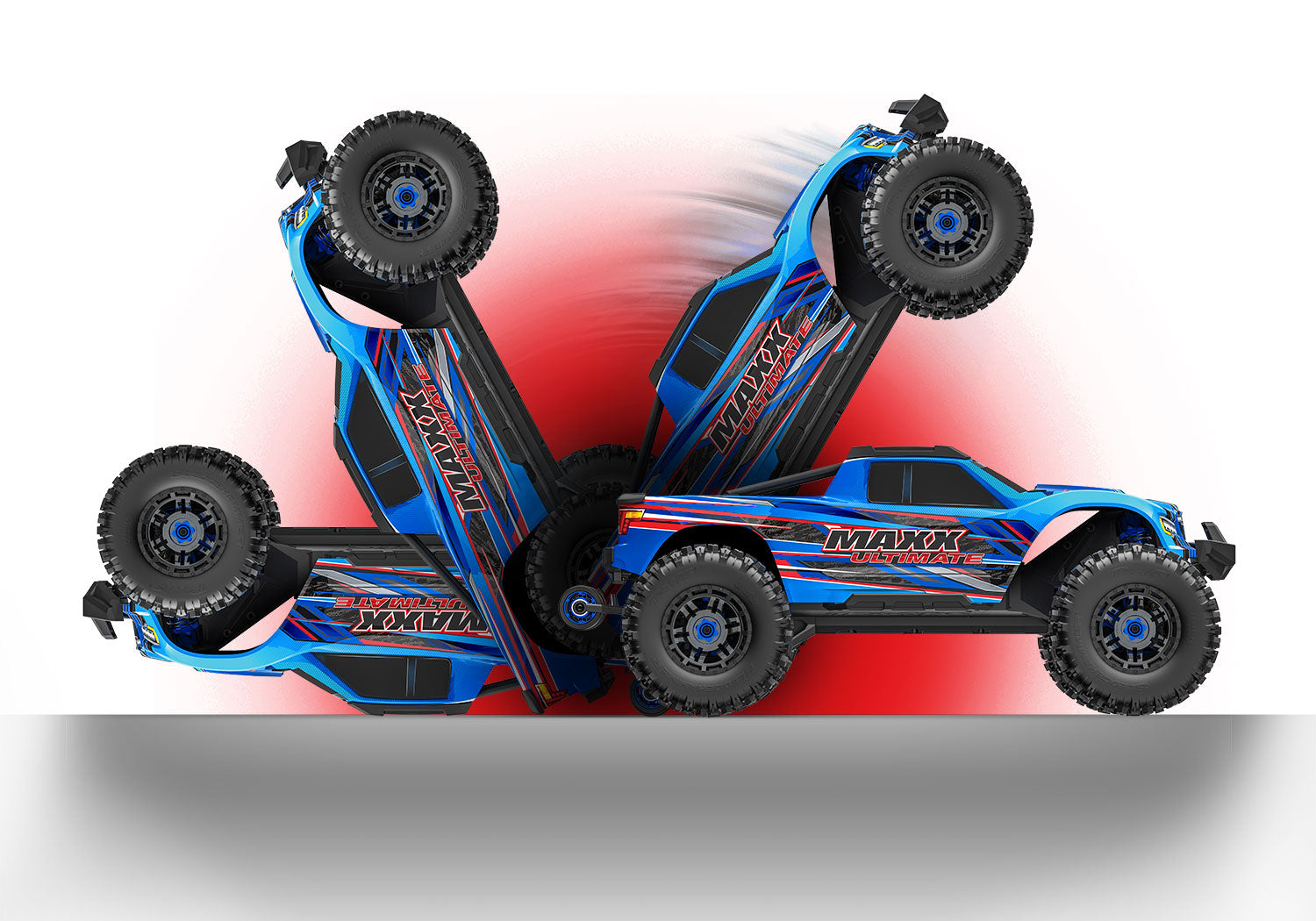 【限定版】 トラクサス 1/10 Maxx Ultimate マックス アルティメット RTR ブラシレス4WDモンスタートラック TQi2.4GHz プロポ TSM Traxxas 89087-4各色
