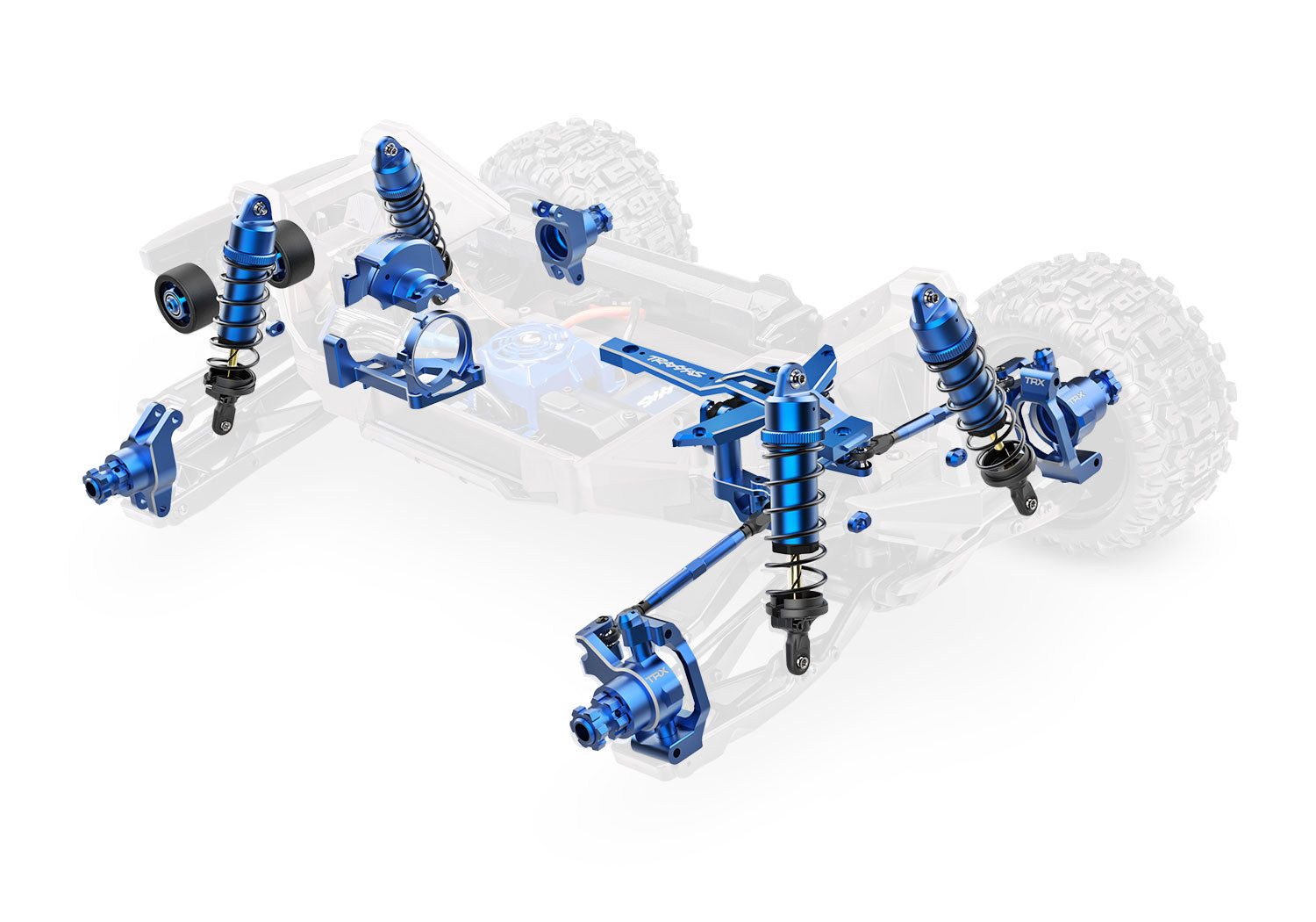 【限定版】 トラクサス 1/10 Maxx Ultimate マックス アルティメット RTR ブラシレス4WDモンスタートラック TQi2.4GHz プロポ TSM Traxxas 89087-4各色