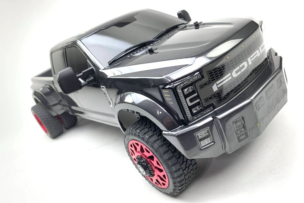 CEN FORD F-450 SD 1/10 4WD RTR (グレーチタン) カスタムトラック DLシリーズ 8981