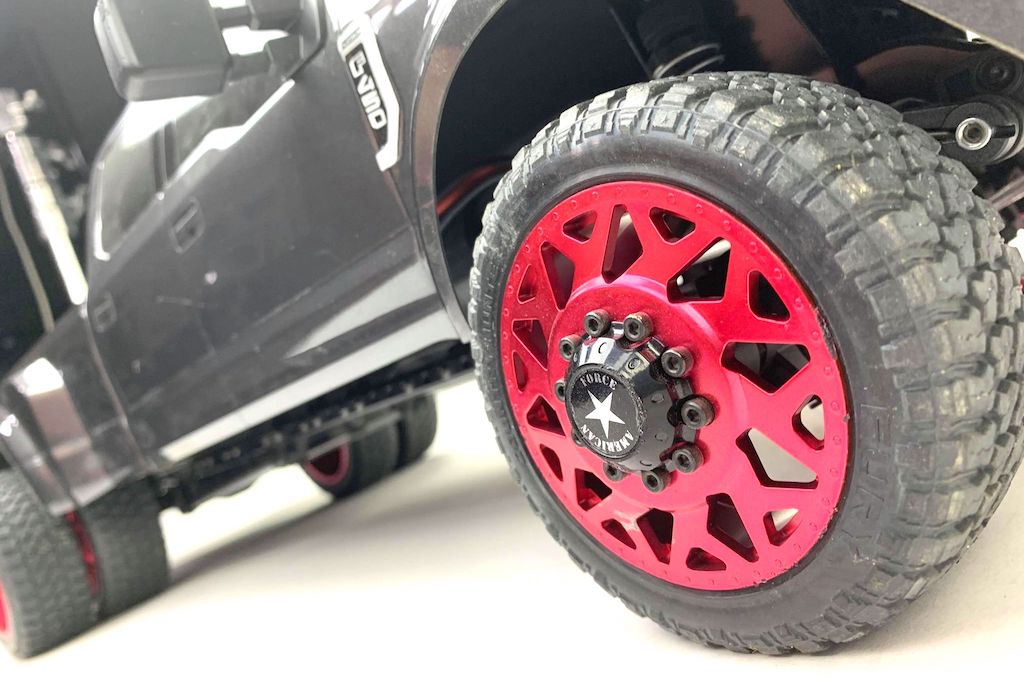 CEN FORD F-450 SD 1/10 4WD RTR (グレーチタン) カスタムトラック DLシリーズ 8981