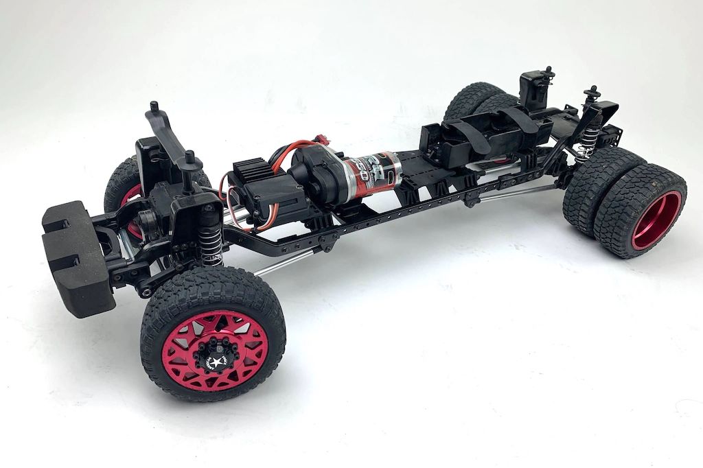 CEN FORD F-450 SD 1/10 4WD RTR (グレーチタン) カスタムトラック DLシリーズ 8981