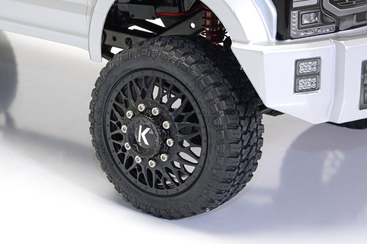 CEN FORD F450 SD KG1 ホイールエディション 1/10 4WD RTR シルバー トラック DL シリーズ) 8983