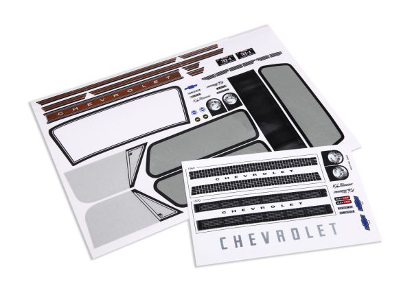 トラクサス TRX-4 シボレー ブレイザー デカールシート 9113