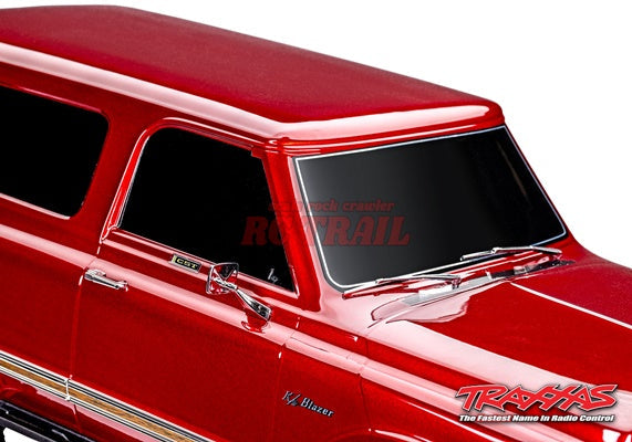 【 トラクサスリンク モジュール 6511 付属 】トラクサス 1/10 TRX4 シボレー 1972 ブレイザー K5 ハイトレイルエディション 92086-4 ブルー