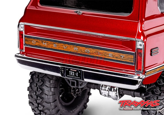 【 トラクサスリンク モジュール 6511 付属 】トラクサス 1/10 TRX4 シボレー 1972 ブレイザー K5 ハイトレイルエディション 92086-4 ブラック