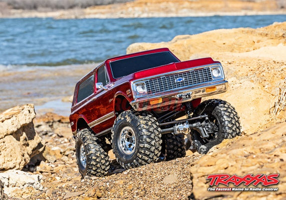 【 トラクサスリンク モジュール 6511 付属 】トラクサス 1/10 TRX4 シボレー 1972 ブレイザー K5 ハイトレイルエディション 92086-4 レッド