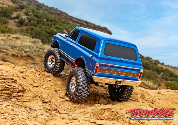 【 トラクサスリンク モジュール 6511 付属 】トラクサス 1/10 TRX4 シボレー 1972 ブレイザー K5 ハイトレイルエディション 92086-4 ブルー