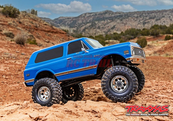 【 トラクサスリンク モジュール 6511 付属 】トラクサス 1/10 TRX4 シボレー 1972 ブレイザー K5 ハイトレイルエディション 92086-4 レッド