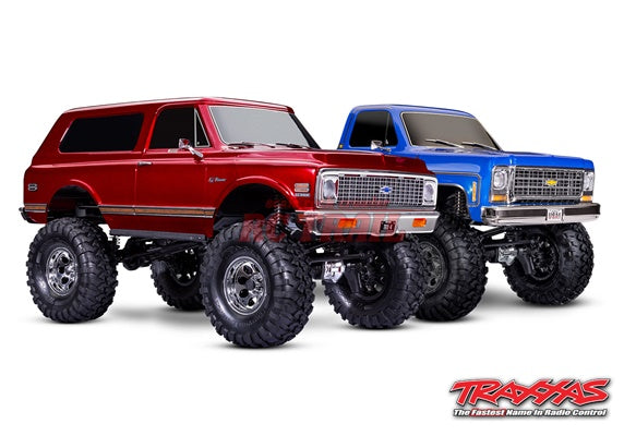【 トラクサスリンク モジュール 6511 付属 】トラクサス 1/10 TRX4 シボレー 1972 ブレイザー K5 ハイトレイルエディション 92086-4 レッド