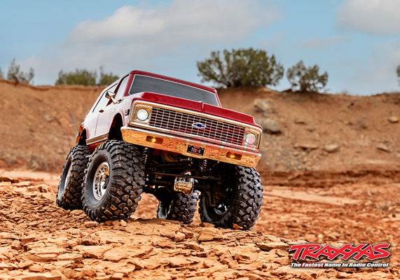 【 トラクサスリンク モジュール 6511 付属 】トラクサス 1/10 TRX4 シボレー 1972 ブレイザー K5 ハイトレイルエディション 92086-4 ブルー