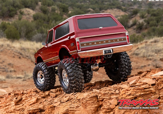 【 トラクサスリンク モジュール 6511 付属 】トラクサス 1/10 TRX4 シボレー 1972 ブレイザー K5 ハイトレイルエディション 92086-4 ブルー