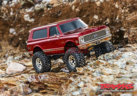 【 トラクサスリンク モジュール 6511 付属 】トラクサス 1/10 TRX4 シボレー 1972 ブレイザー K5 ハイトレイルエディション 92086-4 レッド