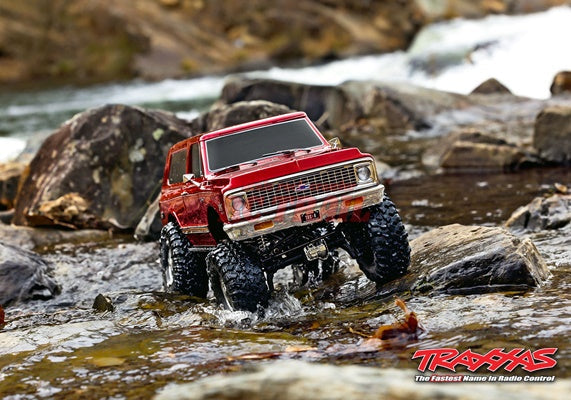 【 トラクサスリンク モジュール 6511 付属 】トラクサス 1/10 TRX4 シボレー 1972 ブレイザー K5 ハイトレイルエディション 92086-4 ブルー