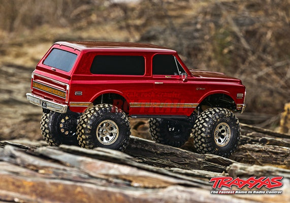 【 トラクサスリンク モジュール 6511 付属 】トラクサス 1/10 TRX4 シボレー 1972 ブレイザー K5 ハイトレイルエディション 92086-4 ブラック