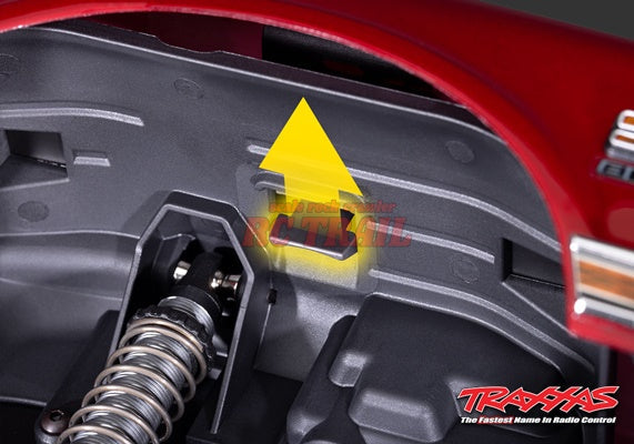 【 トラクサスリンク モジュール 6511 付属 】トラクサス 1/10 TRX4 シボレー 1972 ブレイザー K5 ハイトレイルエディション 92086-4 ブラック