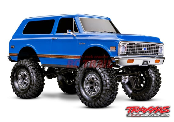 【 トラクサスリンク モジュール 6511 付属 】トラクサス 1/10 TRX4 シボレー 1972 ブレイザー K5 ハイトレイルエディション 92086-4 ブルー