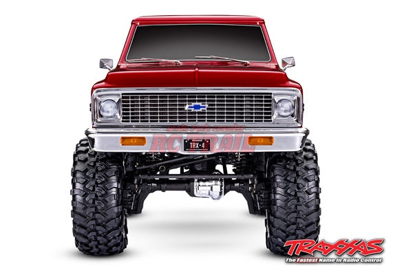 【 トラクサスリンク モジュール 6511 付属 】トラクサス 1/10 TRX4 シボレー 1972 ブレイザー K5 ハイトレイルエディション 92086-4 レッド