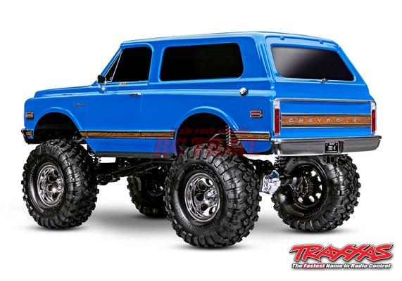 【 トラクサスリンク モジュール 6511 付属 】トラクサス 1/10 TRX4 シボレー 1972 ブレイザー K5 ハイトレイルエディション 92086-4 ブルー