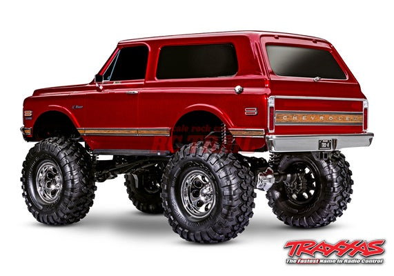 【 トラクサスリンク モジュール 6511 付属 】トラクサス 1/10 TRX4 シボレー 1972 ブレイザー K5 ハイトレイルエディション 92086-4 レッド